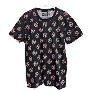 Young & Reckless Repeating Circle Rose Logo Shirt Y&R NWT Large